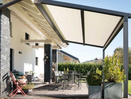 PERGOLA  À TOILE